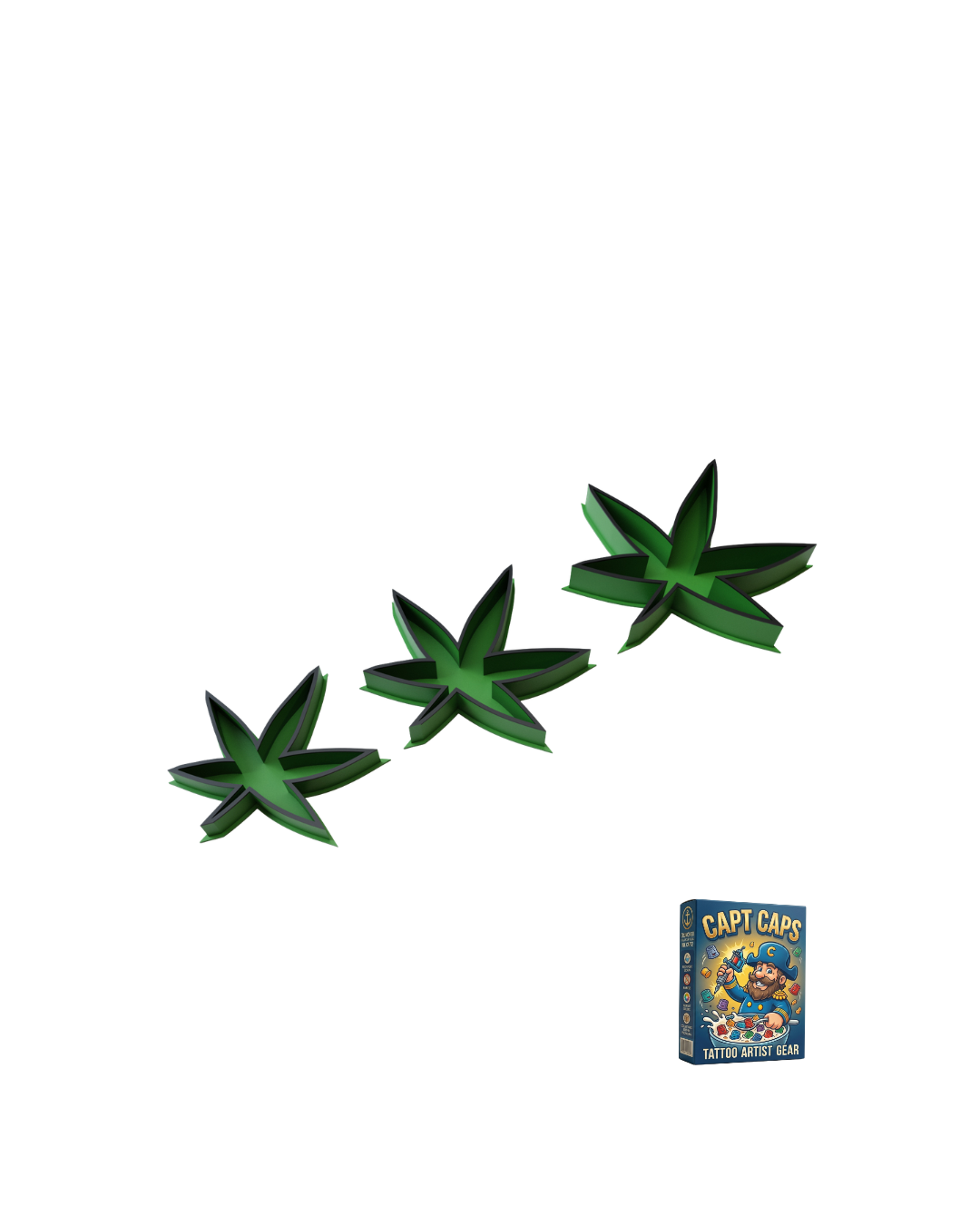 Botanical Flower Caps